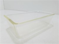 Pyrex Vintage Clear Glass Bread Baking Dish A907