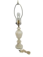 Vintage Mid Century Marble Column Table Lamp C899