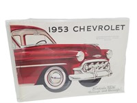 Vintage Chevrolet Bel Air Dealer Brochure P3422