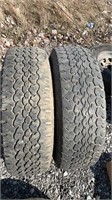 2 - 245/75R16 tires w/rims