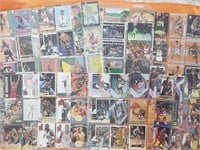 Bundle of 180 NBA CARDS in unsorted pages.  Look