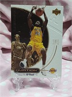 Shaquille O'Neal #25 Ovation Embossed card 2000
