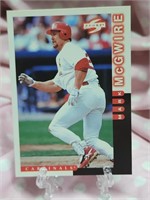 Mark McGwire Score #41 1997 baseball card.