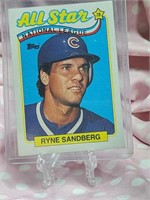 Ryne Sandberg All Star card #387 1989