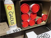 9 Grease Cartridges, Gadus - Shell SV228AD