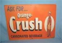 Orange Crush retro style advertising sign
