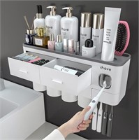 iHave Toothbrush Holders for Bathrooms, 4 Cups To