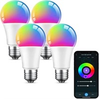Beantech Smart Bulb, WiFi LED Light Bulbs, Color