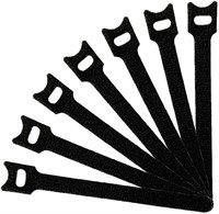 2 PACK 50pcs Fastening Cable Ties Reusable,6-Inchs