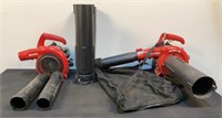 Homelite Gas Powered Blower & Blower/ Vacuum