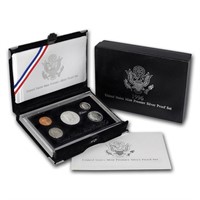 1996 United States Premier Silver Proof Set in Dis