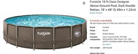 $999 Funsicle 18' Oasis Designer Above-Ground Pool