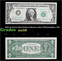 1963 $1 Green Seal Federal Reserve Note (Philadelp
