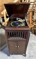 Silvertone Phonograph Antique Record Player