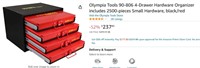 $499 Olympia Tools 90-806 4-Drawer Hardware Organi