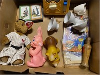TY Bear, Rabbit, Rockwell Cards, Fisher Price