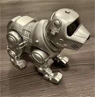 Vintage Tekno Silver Interactive Dog