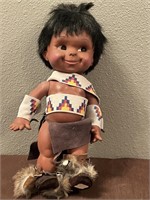 Vintage Regal Canada Native American Indian Doll