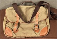Vintage LL Bean Canvas Leather Crossbody Bag
