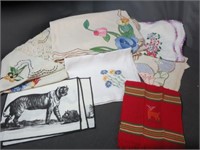 Embroidered / Applique Doilies, Tablecloth & More