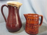 *Hull & Marquist Pottery Pitchers