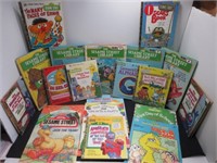 Vtg. Kids Sesame Street Book & Magazine Lot. Bert