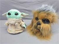 Chewbacca Mask & Grogu ( Baby Yoda )