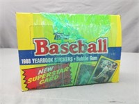 1988 Topps Baseball Yearbook Stickers - Bubble