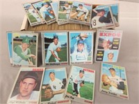 1970 Topps Baseball Cards Partial Set