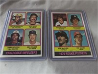 1976 Topps Wille Randolph Rookie Card # 592 & Ron