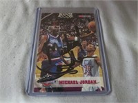 Signed Michael Jordan Basketball Card - NO COA