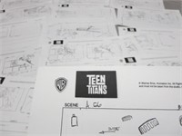 20 Teen Titans Storyboard Animation Reference