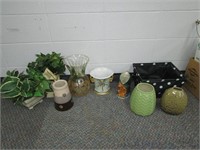 Large Lot of Various Home Decor, Vases, Etc