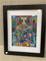 Framed and matted art print "The Future"