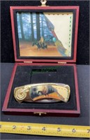 Native American collector pocket knife.(1082)