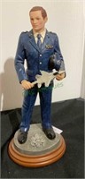 Nice model of Air Force officer with plane in