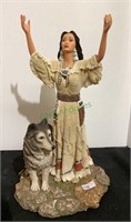 Resin statue of the Noble Guardian from the