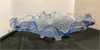 Beautiful Blue Alpine Cambridge bowl, measures 13