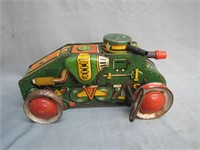 Antique MAR Toy Metal Wind Up Tank