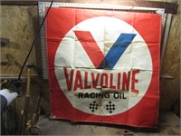 old valvoline racing oil banner