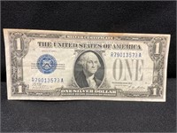 1928A $1 Silver Certificate "Funny Back"