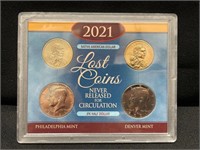 2021 Lost Coins Uncirculated Set