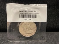 1954D Franklin Half Dollar
