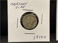 1919D Mercury Dime