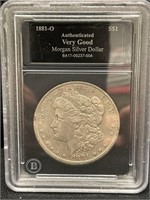 1881O Morgan Dollar
