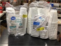 Foam cups