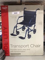 Mobility transport chair