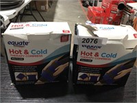 2 hot&cold therapy compresses