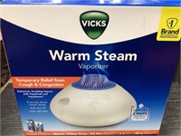 Warm steam humidifier