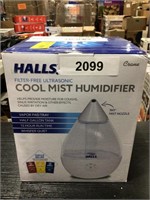 Halls cool mist humidifier